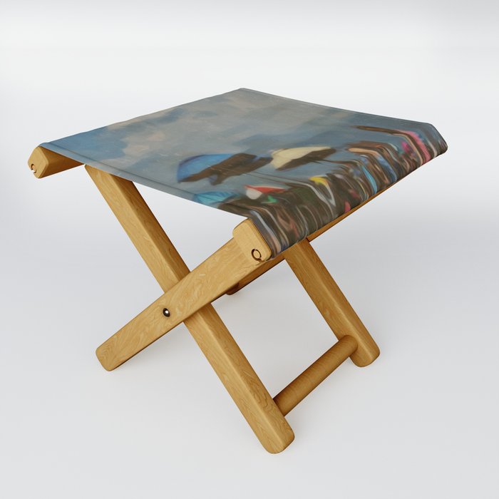 I Miss the Beach, Photo of Coney Island Beach Folding Stool