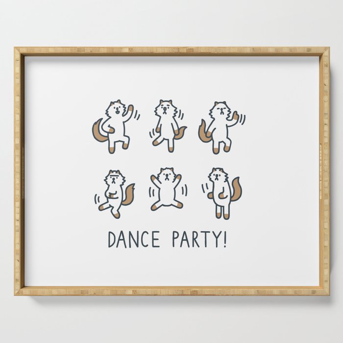 Moo Dance Party Serving Tray