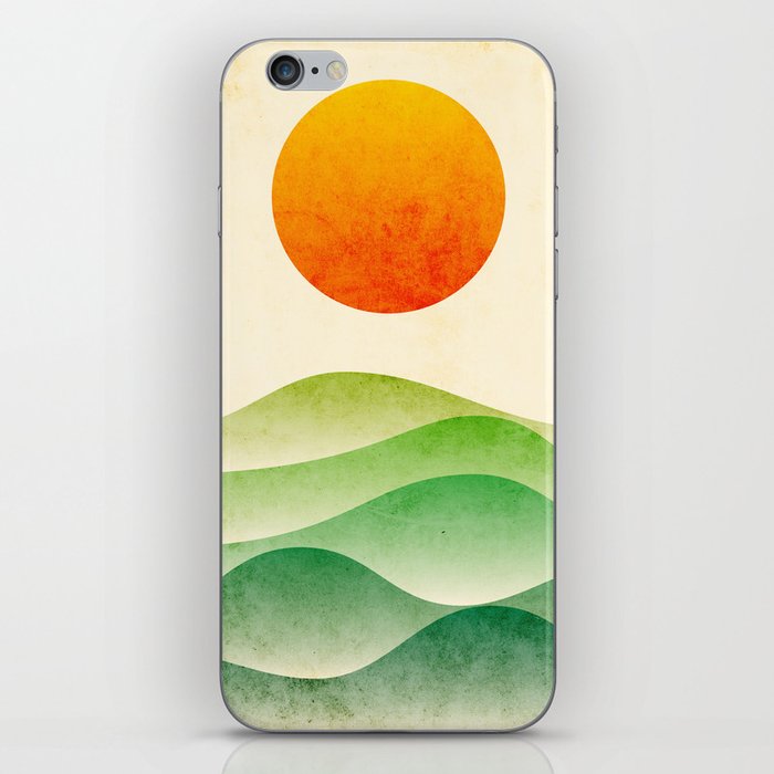 sunrise, spring iPhone Skin