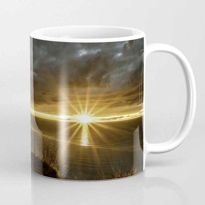 Bluff top sun rise  Coffee Mug