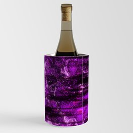 Purple Glitch Distortion Wine Chiller