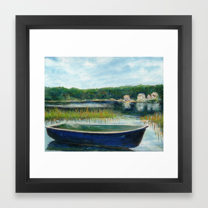 Centerport Long Island Ny Framed Art Print By Peterbridgstock