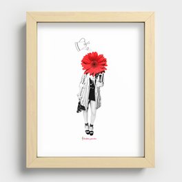 Water my Outfit Recessed Framed Print