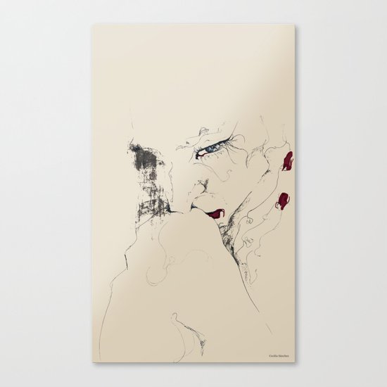 hug Canvas Print