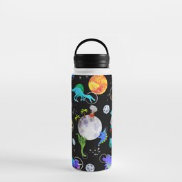 Dinosaur Astronauts In Outer Space Water Bottle