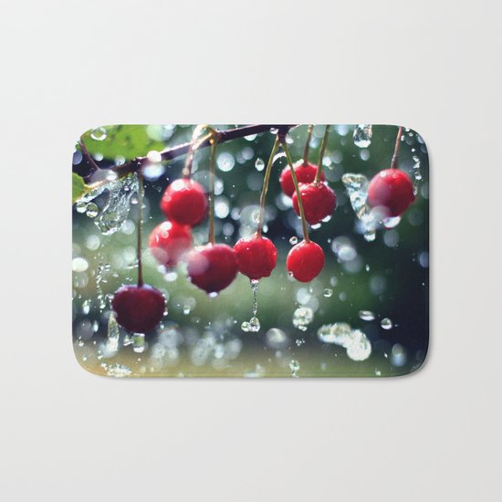 Cherries Bath Mat