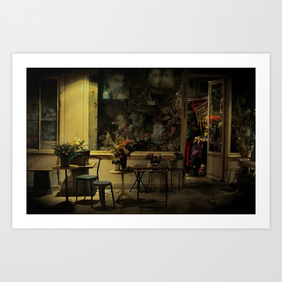 Old Curiosity Shop Paris Art Print
