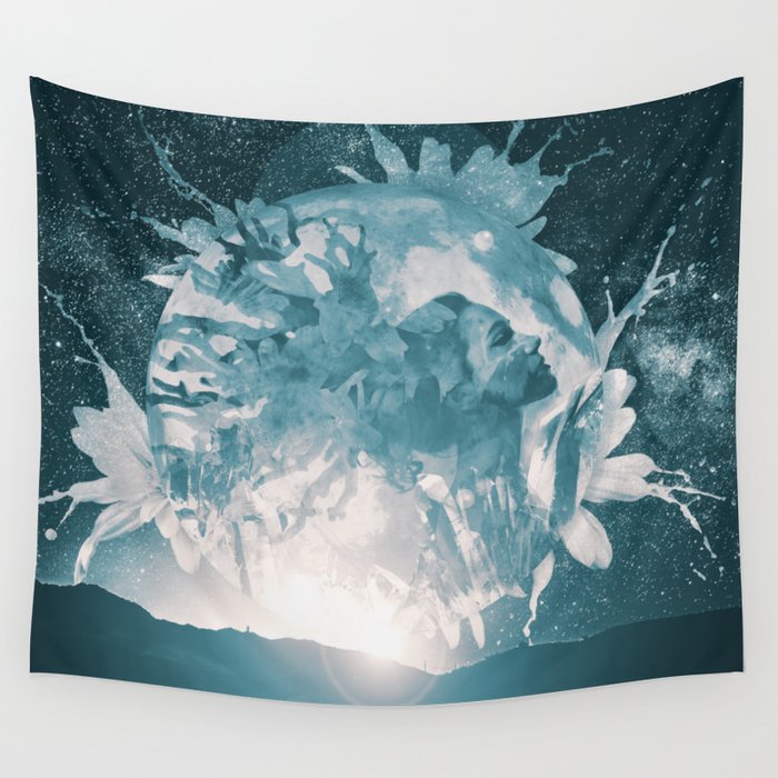 Mama Rise Wall Tapestry