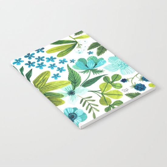 FLORA BLUES Notebook