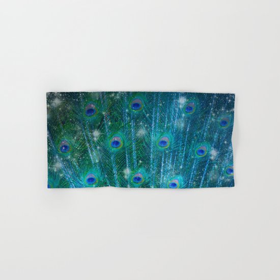 Peacock Hand & Bath Towel