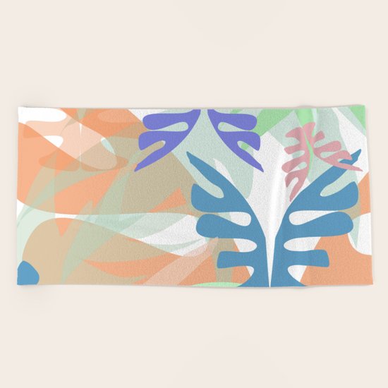 WildVeg 1 Beach Towel