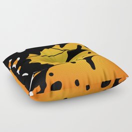 Butterfly Wing - Painted Lady Floor Pillow