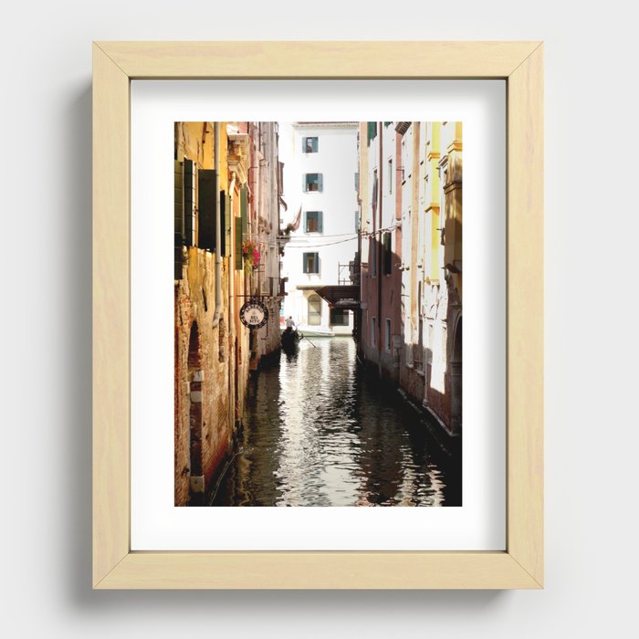 Venice Recessed Framed Print