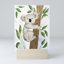 Happy Koala Mini Art Print