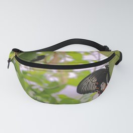 Butterfly Sitting on a Leaf - Blenheim Palace, Oxfordshire Fanny Pack