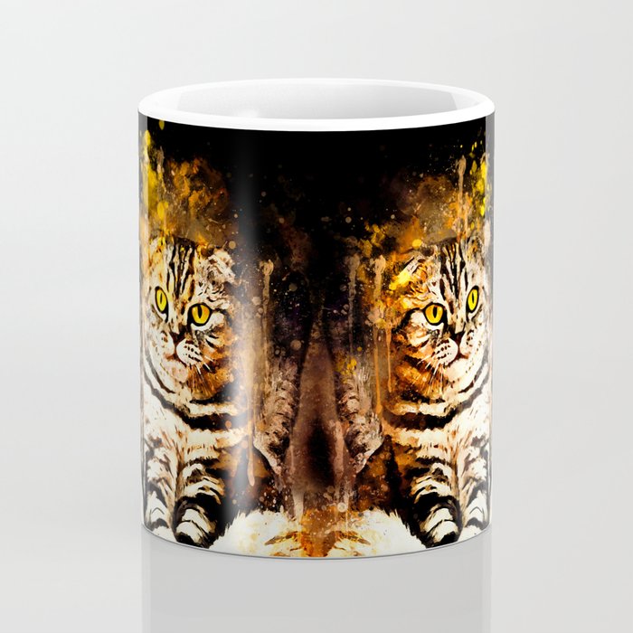 Cat Sitting Like Human Ws Std Coffee Mug By Gxp Design Society6
