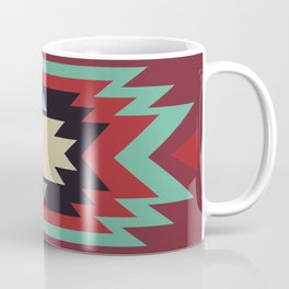 Geometric Tribal Indian Abstract Pattern Coffee Mug