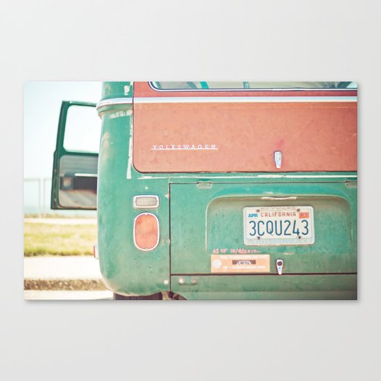 Beach Wagon Canvas Print