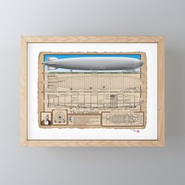 DW-030 Graf Zeppelin Framed Mini Art Print