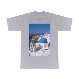 Oia Village in Santorini T Shirt