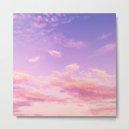Cranberry Sky Pink Sunrise Print Metal Print | Simpleplain, Nordicdesign, Stylishelegant, Photo, Scandinavianart, Cranberrysky, Modernchic, Farmhousechic, Girlychic, Hipsterfashion 
