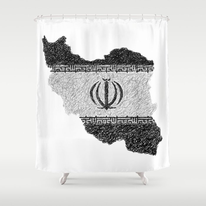 Iran Tehran Shower Curtain