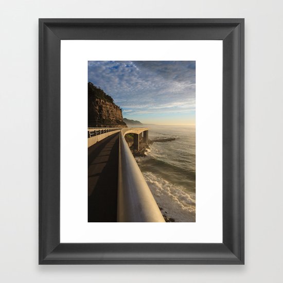Railing Framed Art Print