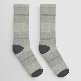 ivy stripes - sage Socks