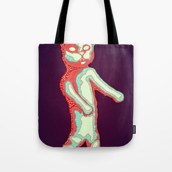Zombie Cat Tote Bag