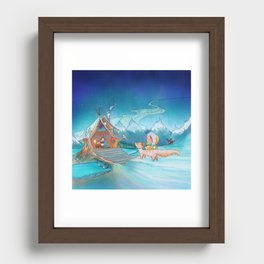 The Homecoming Recessed Framed Print