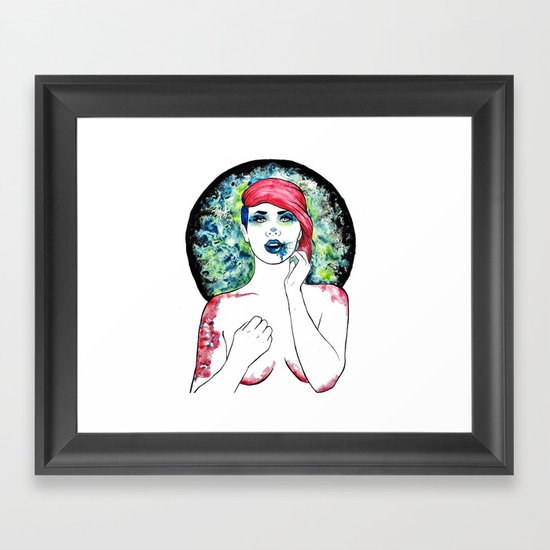 the universe Framed Art Print