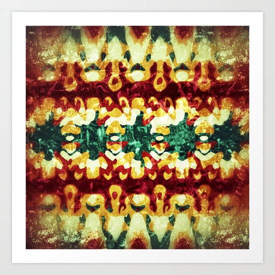 OLD DESERT Art Print