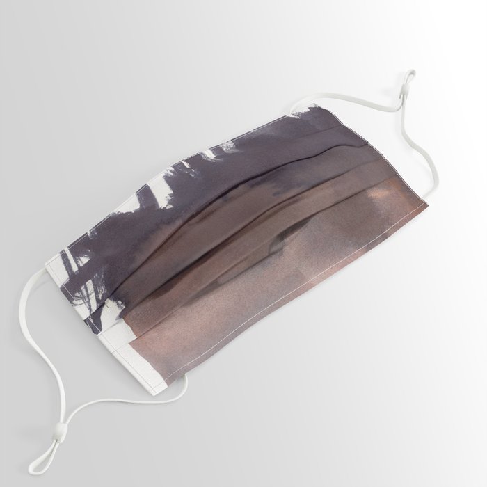 loose brush strokes Face Mask by Iris Lehnhardt Society6