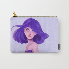 Violet Mermaid Carry-All Pouch