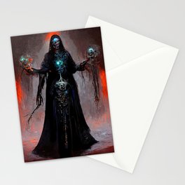 The Necromancer Stationery Card