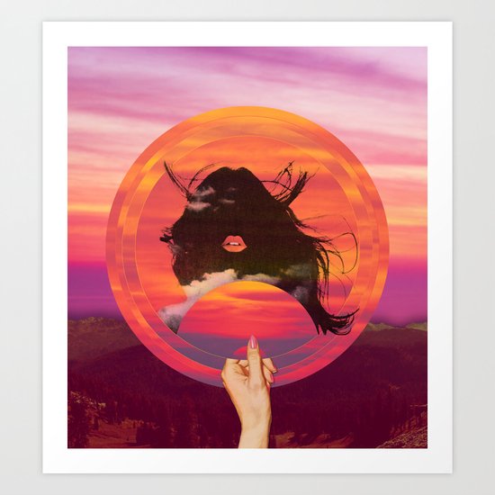 Set My Sun Art Print