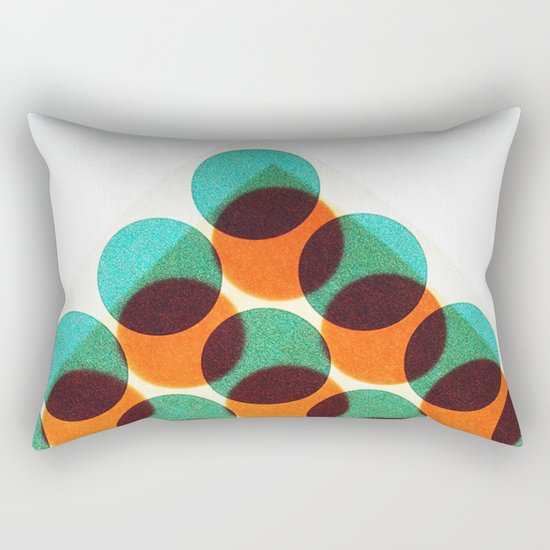 Peak of dots Rectangular Pillow