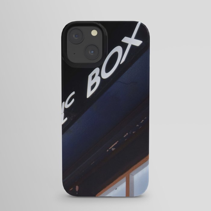 Police call box iPhone Case