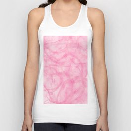 Pink Diffused Pattern Unisex Tank Top