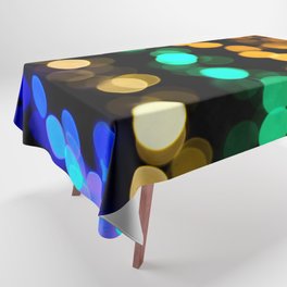 Colorful light in Dark Tablecloth