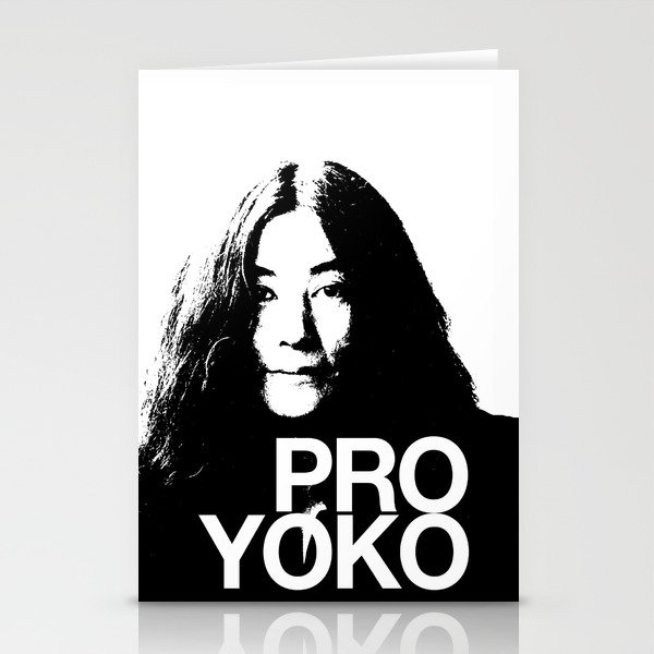 Pro Yoko Ono Stationery Cards