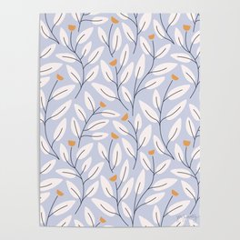 Flowy Branches Poster