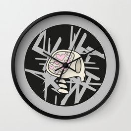 Skull #3 Wall Clock