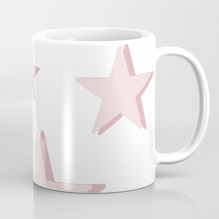 Pink Stars Coffee Mug