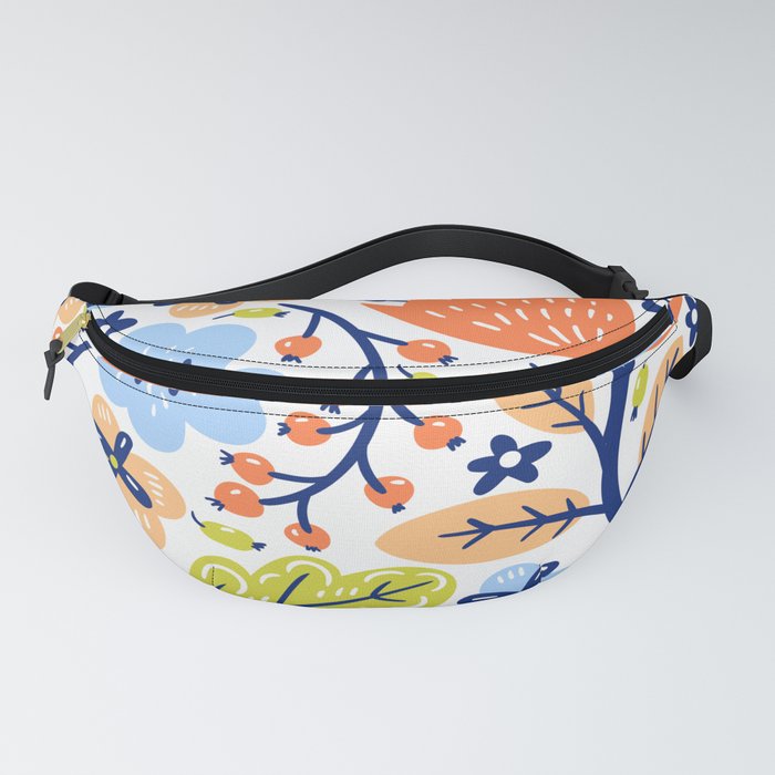 Leaves Pattern Fanny Pack
