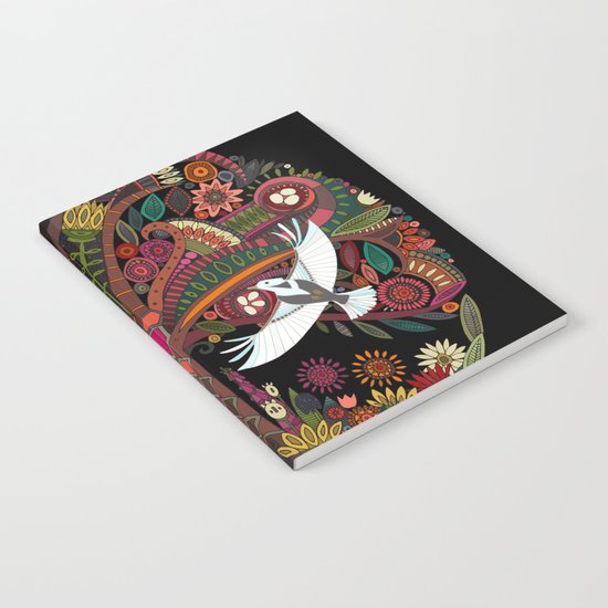 tree of life black Notebook