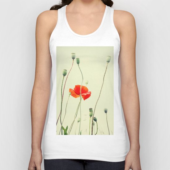Poppy Unisex Tank Top