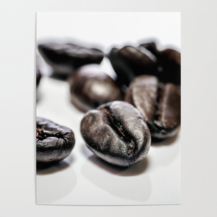 French roast coffee beans Poster