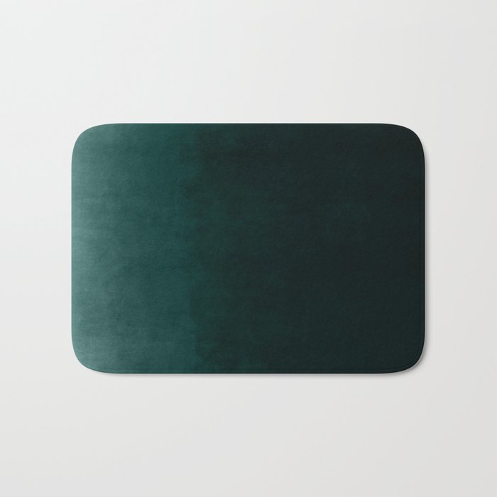 Ombre Emerald Bath Mat