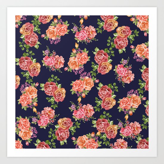 nature floral Art Print
